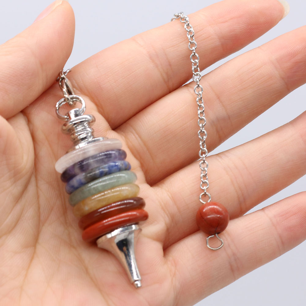 Crystal Pendant Necklace Natural Stone - Натуральный камень, чакра, маятник, радистезия, лозоход,