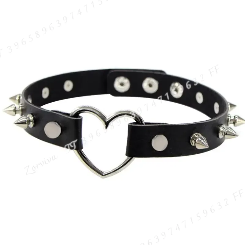 Харадзюку панк-рок готический  – обзор и цена Goth Punk Spike Choker