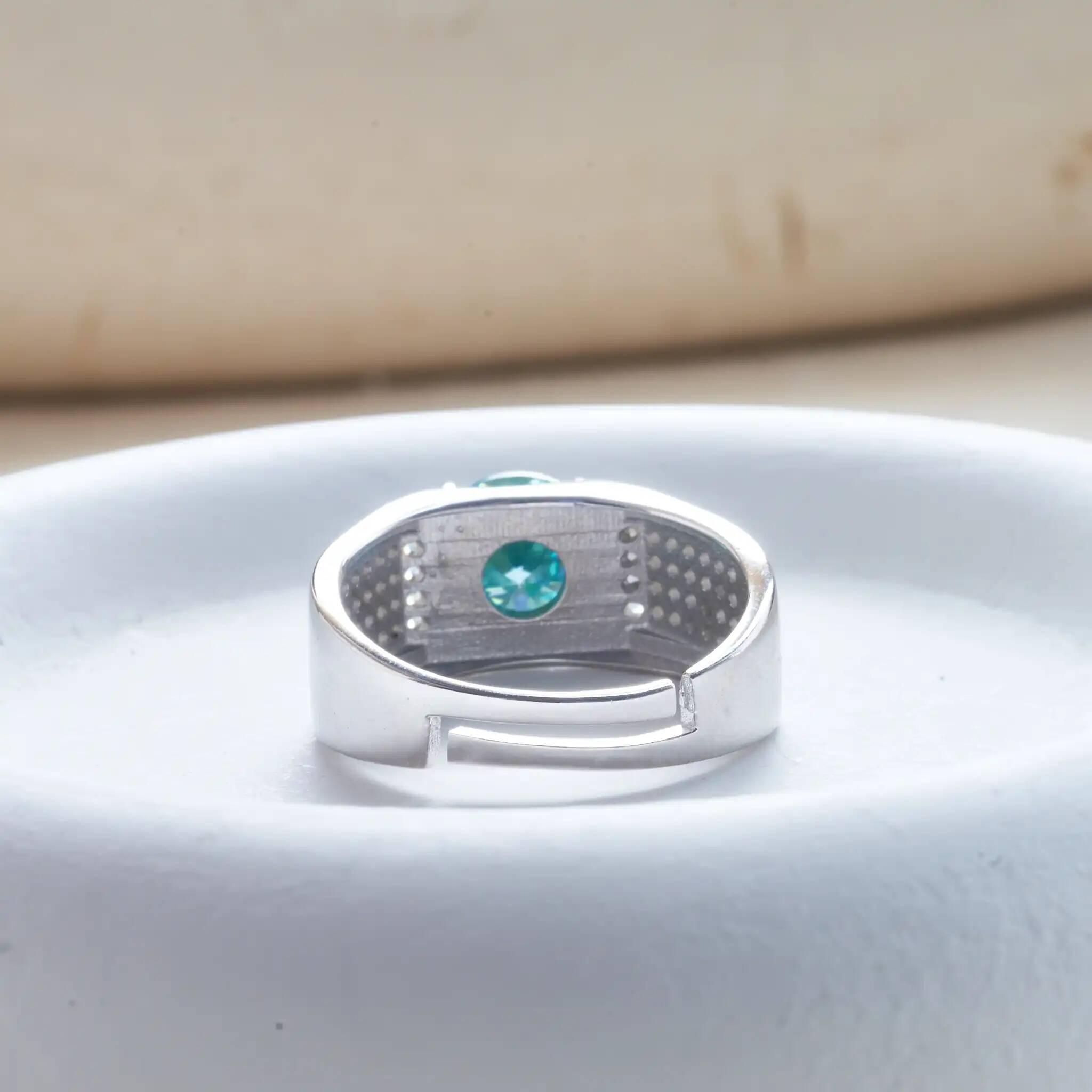 Кольцо Муассанит мужское из се – обзор и цена Moissanite Engagement Ring 1 Carat