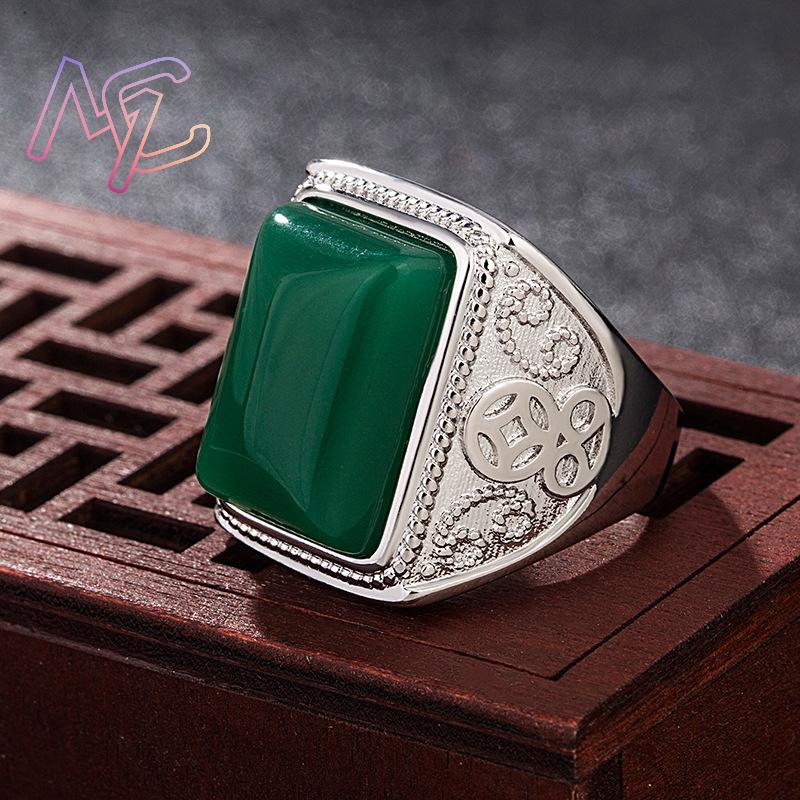 Кольца из зеленого натуральног – обзор и цена Rings