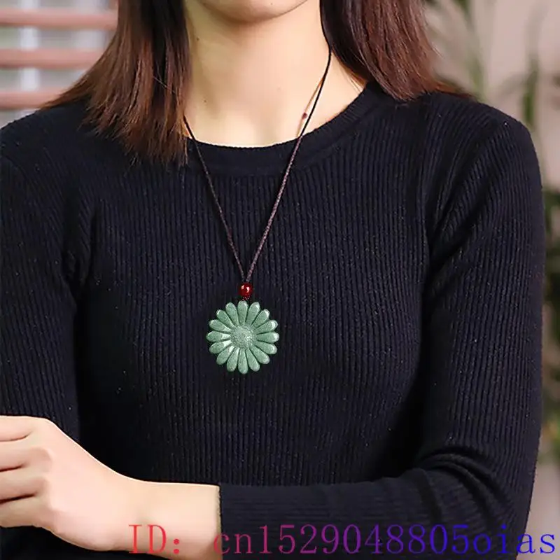 Зеленый жадеит подсолнечник, п – обзор и цена Necklaces