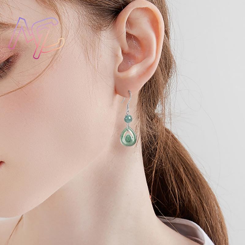 Синие серьги-капли из бирманск – обзор и цена Earrings
