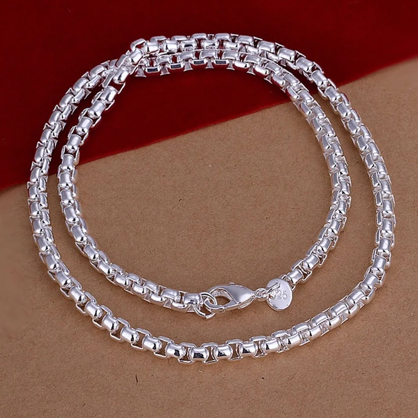 Ожерелье из стерлингового сере – обзор и цена 925 Sterling Silver Chain Necklace Men