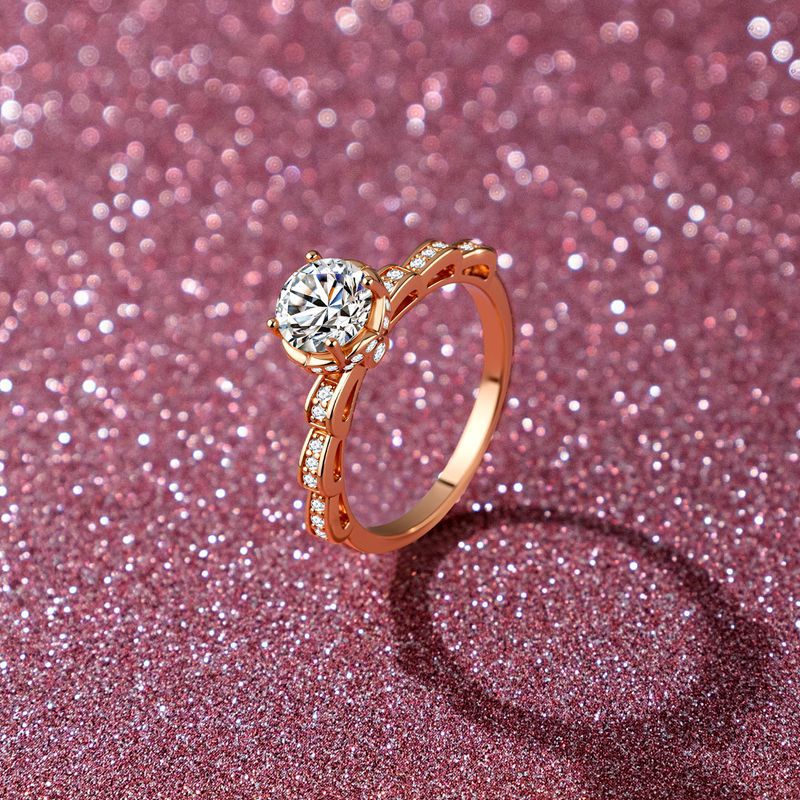 Праздничный подарок: кольцо-бу – обзор и цена Moissanite Engagement Ring 1 Carat